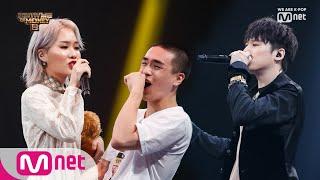 [ENG sub] Show Me The Money8 [무삭제] 짱유&펀치넬로 VS 윤훼이 @크루 디스 배틀 Full ver. 190906 EP.7