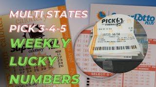 These States are catching Lottery Hits this week January 25 Week Two