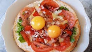  The most delicious recipes with bread and eggs.  New way to make breakfast