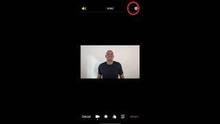 iPhone Trick - Change Horizontal Video to Vertical #shorts