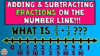 Adding and Subtracting Fractions on the Number Line