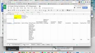 Sorting data from a Google form with formulas - EXPLAINED!