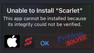 How To Fix Unable to install scarlet on ios / Scarlet iOS - install Scarlet iOS - Easy Method (2024)