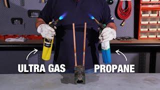 Which Has The Fastest Heat Transfer? Ultra Gas (MAPP Replacement) vs Propane