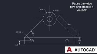 Practice Question AutoCAD 2018 Tutorial EP16