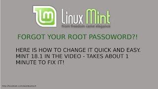 Forgot your Linux root password? How to reset it!