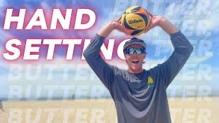 HOW TO HAND SET IN VOLLEYBALL - HAND SETTING MECHANICS