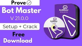 Bot Master V 21.0 complete crack and setup install | WhatsApp marketing tools