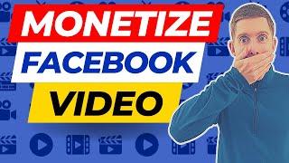 Watch Me Make Money With Facebook Videos [Full Process Revealed]