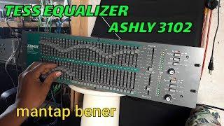 UNBOXING REVIEW EQUALIZER ASHLY 3102 mantap banget juragan