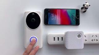 How to connect tosee plus wifi video Doorbell