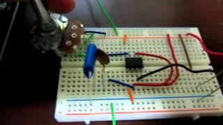 555 Timer IC Tone Generator Circuit