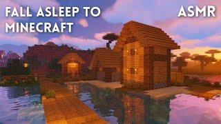 ASMR ️ Walking in Minecraft Until You Fall Asleep  Ear to Ear Whispering