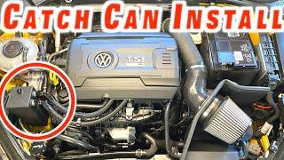 Golf R Oil Catch Can Install ~ MK7, MK7.5 MQB