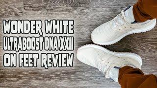 Adidas Ultraboost DNA XXII Wonder White On Feet Review (HP5317)