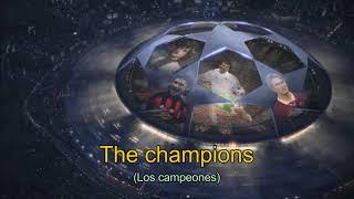 HIMNO UEFA CHAMPIONS LEAGUE + LETRA