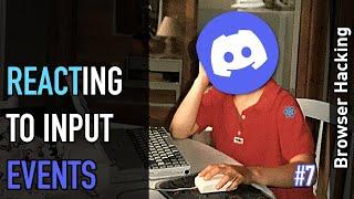 Browser hacking: Fixing React input event handling for Discord