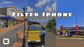 Filter capcut aesthetic || Filter iphone terbaru capcut