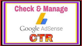 How to Check & Manage Google AdSense CTR | What is Click Through Rate | MS Motivate