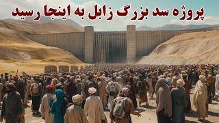 پروژه سد بزرگ زابل افغانستان  به اینجا رسیده است.