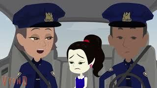 Mina is Arrested! Full Story - Conversation in English - Mina English - English Communication Lesson