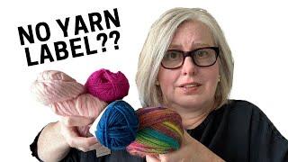 NO YARN LABEL? How to Know ANY YARN WEIGHT with this EASY TRICK!