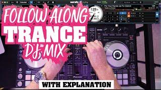 SIMPLE "FOLLOW ALONG" TRANCE DJ SET! Trance mix 2020