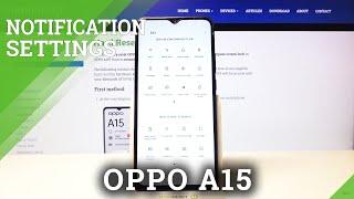 How to Customize Notification Bar in OPPO A15 – Notification Bar Icons