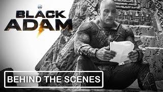 Black Adam Dwayne Johnson Behind the Scenes Footage