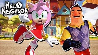 HELLO AMY ROSE (Sonic the Hedgehog) | Hello Neighbor Mod