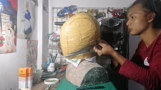 BELAJAR MEMBUAT BASE HELM Part #1 'Membuat Pola'