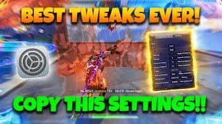 This is the BEST Tweaks ever for 95% Headshot rate  | My Full Settings Reveal
