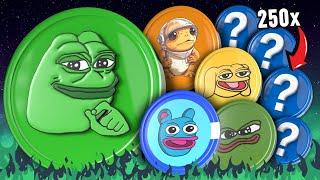 Pepe + Top 8 *BEST* Meme Coins To Make Millions!