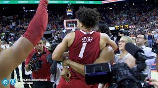 Mark Sears hits game-winning shot at Auburn; Aden Holloway and teammates celebrate in front of crowd