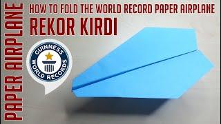 Dünyanın En Hızlı ve En Uzun Uçan Kağıt Uçağı-Word Record-Bölüm 187