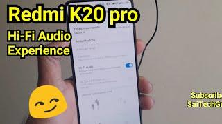 Redmi k20 / k20 pro  Hifi dac review