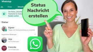 WIE ERSTELLT MAN EINEN WHATSAPP STATUS? I 2023