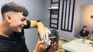 Skin Care and Head Massage from a TURKISH BARBER Apprentice