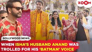 When Isha Ambani’s husband Anand Piramal was TROLLED for his ‘Batman’ voice during Ayodhya visit