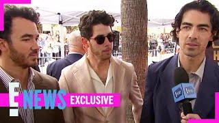 Jonas Brothers Reflect on Journey to Hollywood Walk of Fame | E! News