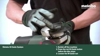 The Metabo M-Quick System (English)