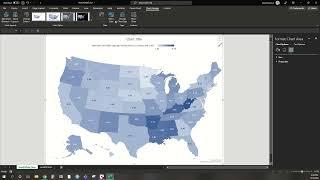 Mapping State and County Level Data in Excel