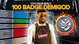 GAME BREAKING 100 BADGE BUILD is UNSTOPPABLE in NBA 2K23! - 100 BADGE POINTS! - NEW BEST BUILD 2K23!