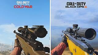 Call of Duty: Black Ops 6 vs Cold War - Weapons Comparison (2024)