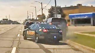 Wanted Suspect Leads Police On Wild Chase in Macomb County, Michigan