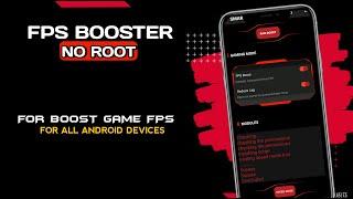 FPS BOOSTER | NO ROOT | PERFORMANCE BOOSTER WITHOUT ROOT BOOST CPU PERFORMANCE