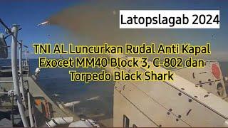 TNI AL Sukses Luncurkan Rudal Anti Kapal Exocet MM40 Block 3, C-802 dan Torpedo Black Shark