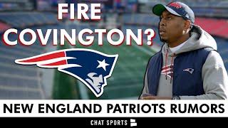 Patriots HIRING Robert Saleh & FIRING DeMarcus Covington? New England Patriots Rumors