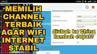 Cara memilih channel terbaik WiFi router