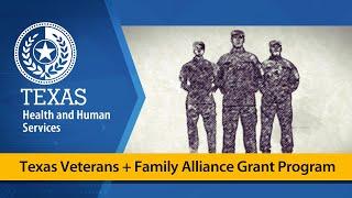 Texas Veterans + Family Alliance Grant Program